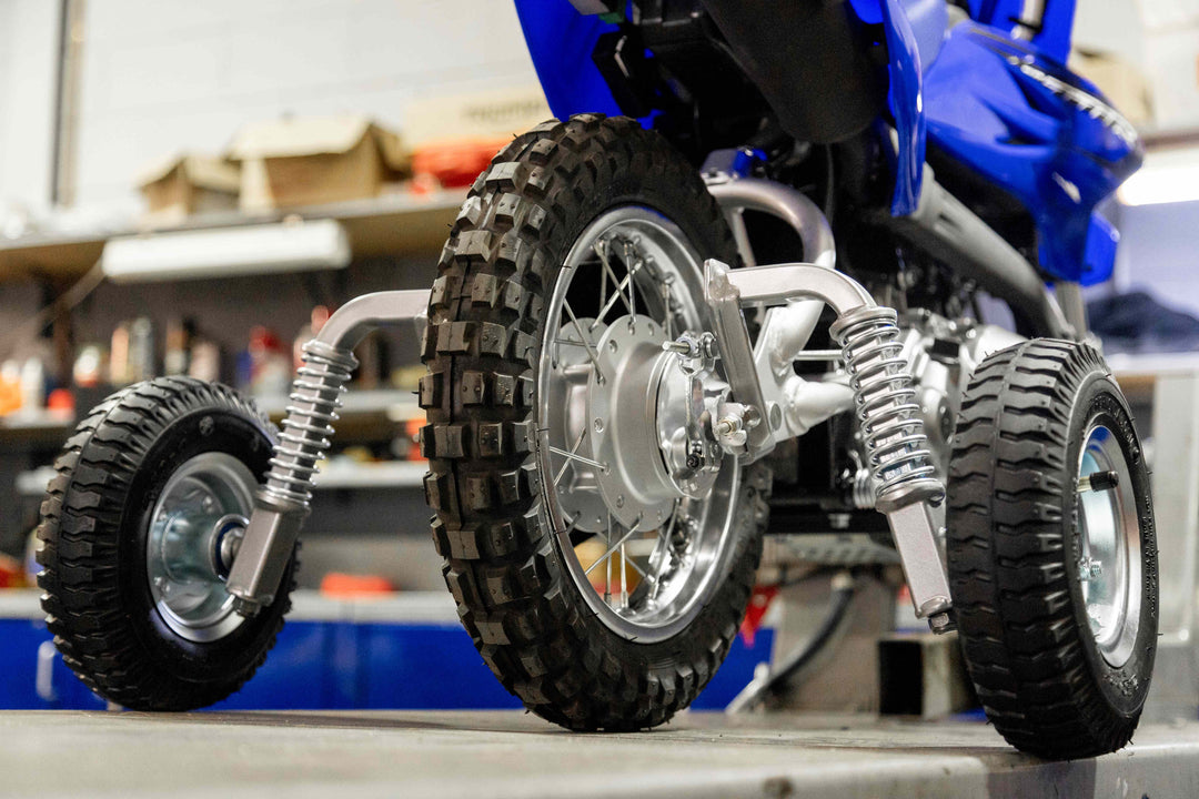 Yamaha TTR50 Rear Mount Training Wheels With Suspension – Mini 