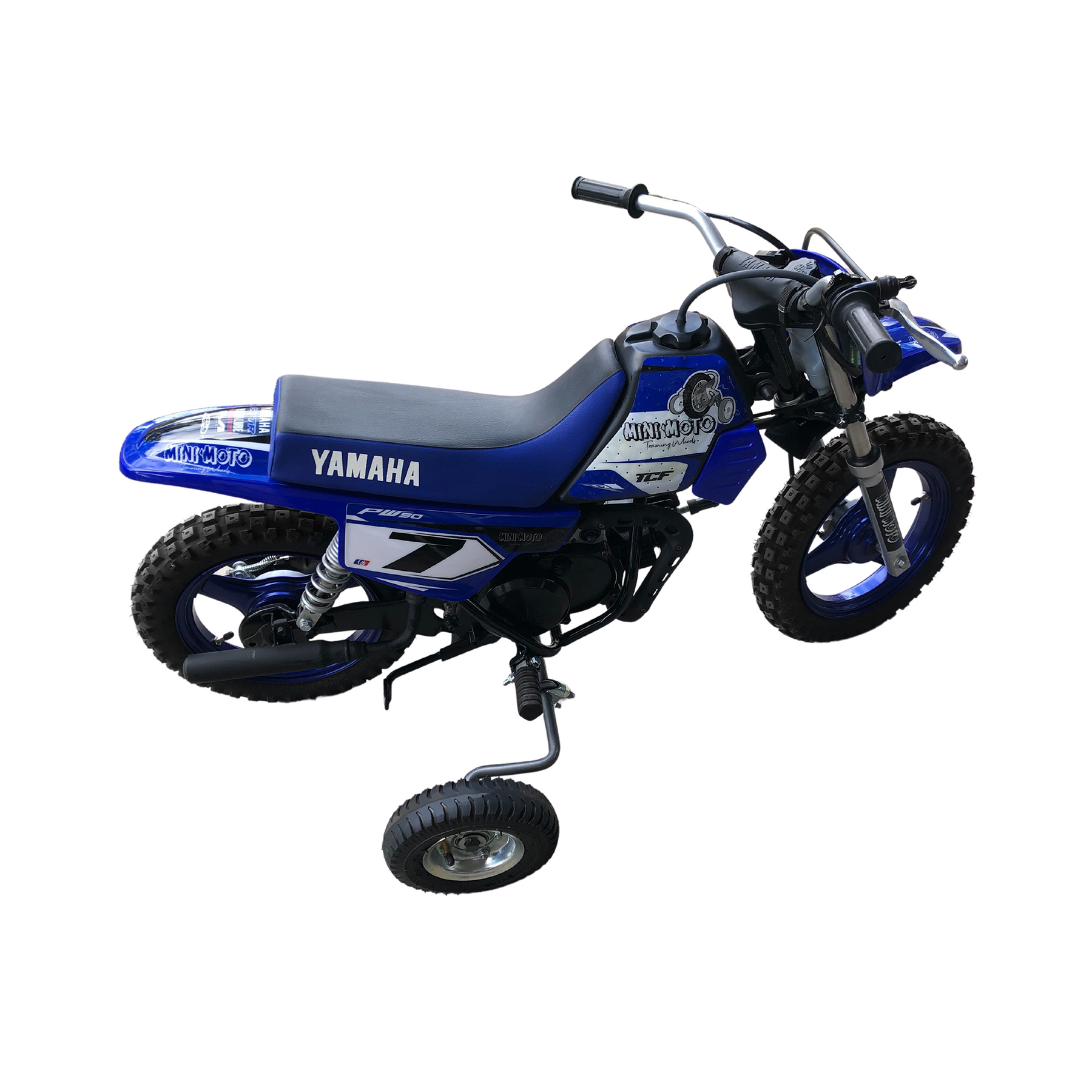 Yamaha 50 best sale training wheels