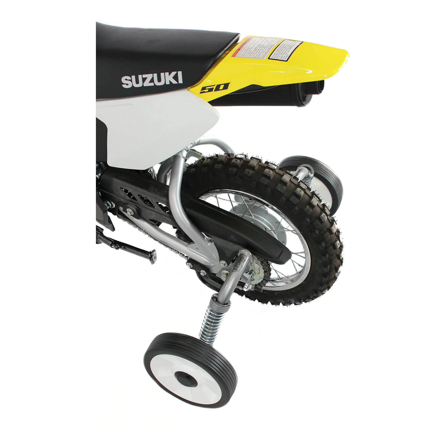 Suzuki DRZ50 Rear Mount Training Wheels With Suspension Mini